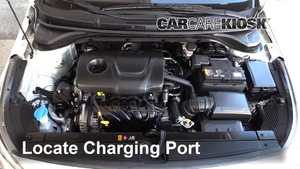 2018 Hyundai Accent SEL 1.6L 4 Cyl. Air Conditioner Recharge Freon